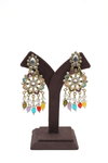 RPS Elegant Ethnic Pearl And Kundan Earrings Wholesale Market In Surat